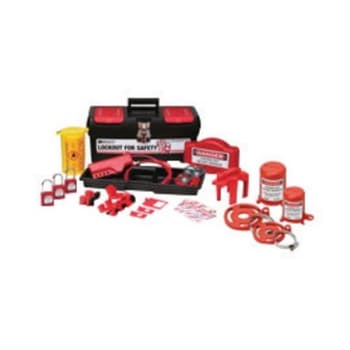 Image for Brady Black, Red And Yellow Personal Valve And Electrical Lockout Kit from HD Supply