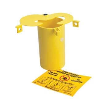 Brady Yellow 3" X 5 1/2" Thermoplastic Prinzing 3-In-1 Plug Lockout