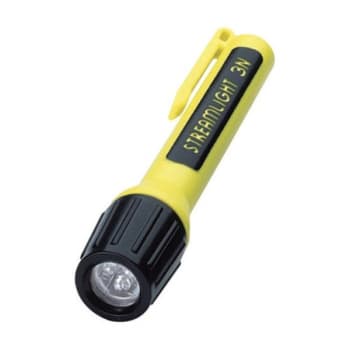 Streamlight® Yellow ProPolymer Flashlight With White LED/Batteries Included
