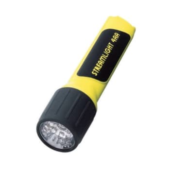 Streamlight® Yellow ProPolymer Flashlight With White LED And Alkaline Batteries