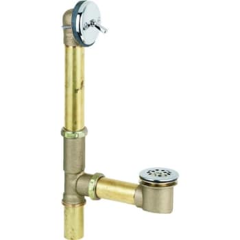 Image for Trip-Lever Bath Waste Drain 20-Gauge Brass from HD Supply