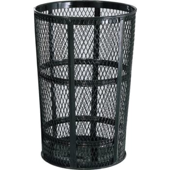 Image for Rubbermaid 45 Gallon Steel Street Basket Trash Can from HD Supply