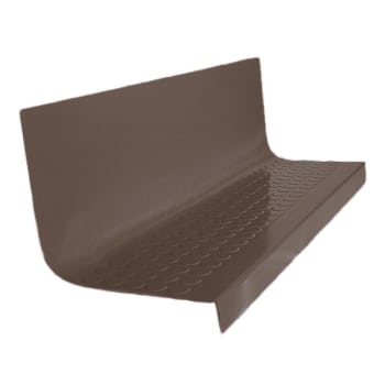 Image for Roppe 20 X 5 Ft Lt Brown Raised Circular Rubber Sq. Nose Stair Tread from HD Supply