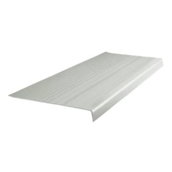 Image for Roppe 12-1/2 X 6 Ft Light Gray Hd Ribbed Vinyl Square Nose Stair Tread from HD Supply