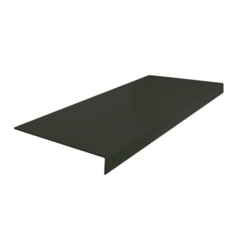 Image for Roppe 12.375 X 6 Ft Black Ld Smooth Rubber Square Nose Stair Tread from HD Supply