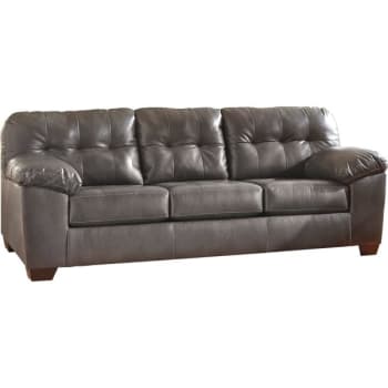 Image for Flash Furniture Signature Design By Ashley Alliston Sofa In Gray DuraBlend from HD Supply