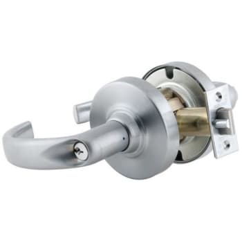 Image for Schlage® Nd Series Cylindrical Lockset, Satin Chrome, Sparta Lever, S123 Keyway from HD Supply