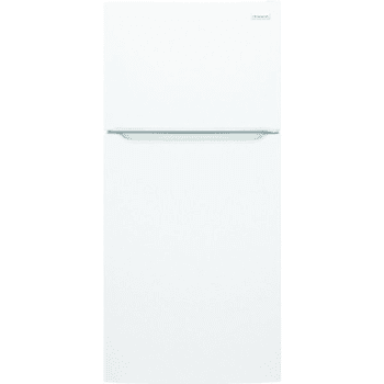 Frigidaire® 18 Cubic Feet Top Mount Refrigerator, White, Optional Icemaker 203301