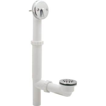 Image for Watco® Trip-Lever Bath Waste Drain White Pvc from HD Supply