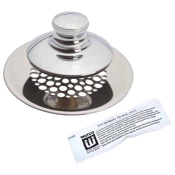 Image for Watco® Nufit® Push Pull® Tub Drain Closure With Grid Strainer Universal Fit Cp from HD Supply