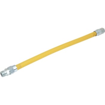 Image for Dormont Safety Shield® Yellow Coated Gas Connector 3/4" Fip X 3/4" Mip 36"l from HD Supply