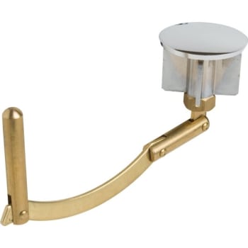 Bathtub Drain Linkage And Stopper Brass 1-3/4" Diameter