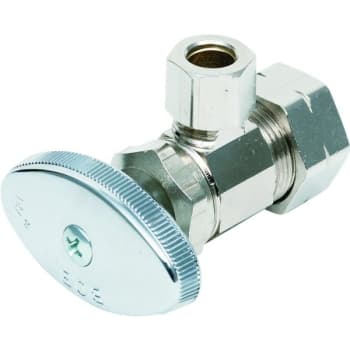 Maintenance Warehouse® Multi-Turn Angle Stop Valve 1/2x3/8 Comp, Package of 10