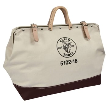 Image for Klein Tools Beige Canvas Tool Bag 18" from HD Supply