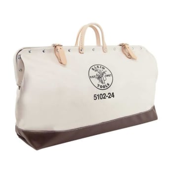 Klein Tools Beige Canvas Tool Bag 24"