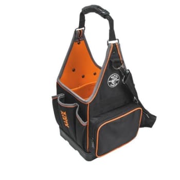 Klein Tools Tradesman Pro Black/orange Tote 8.75"
