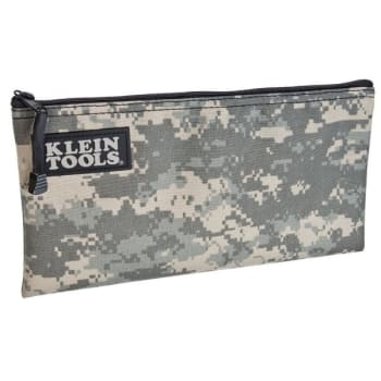 Image for Klein Tools Camouflage Ballistic Nylon Zipper Bag 12.5" from HD Supply