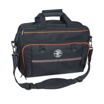 Klein Tools Tradesman PRO Black/Orange Tach Bag 16"