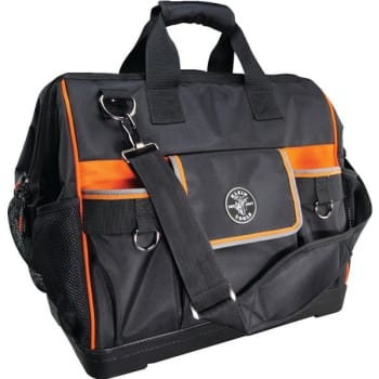 Image for Klein Tools Tradesman Pro Black Wide-Open Tool Bag 17.5" from HD Supply