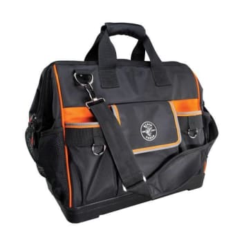 Image for Klein Tools Tradesman Pro Black Wide-Open Tool Bag 17.5" from HD Supply