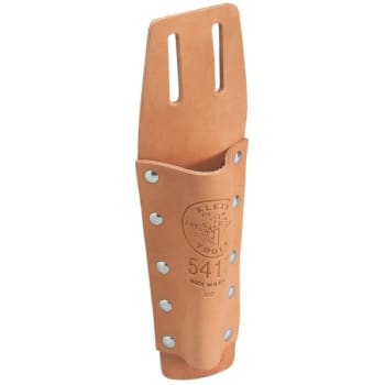 Klein Tools® Tan Leather Bull Pin Holder 11" With Slotted Connection