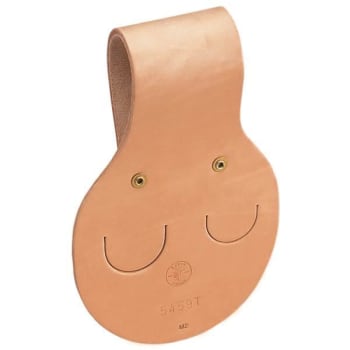 Image for Klein Tools® Tan Leather Erection Wrench Holder 9.5" With Tunnel Connection from HD Supply