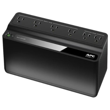 Image for Apc 6-Outlet 255 Watts Battery Backup (Black) from HD Supply