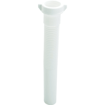 Image for Pvc Tubular Tailpiece Threaded 1-1/2" X 12" Flexible, Package Of 2 from HD Supply