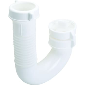 Image for Pvc Tubular J-Bend Flanged And Slip Joint 1-1/2x1-1/2 And 1-1/4" Flex, Pack Of 2 from HD Supply