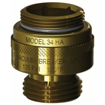 Image for Woodford® Single-Check Valve Integral Vacuum Breaker-Brass, 1 1/8-18 from HD Supply