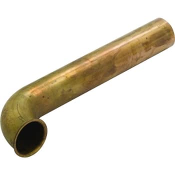 Image for Brass Tubular Waste Arm 1-1/2" X 11-1/2" Direct Connect 22-Gauge Rough Brass from HD Supply