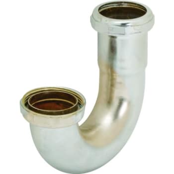 Image for Brass Tubular J-Bend Sink Trap 1-1/2" X 1-1/2" And 1-1/4" 20-Gauge from HD Supply