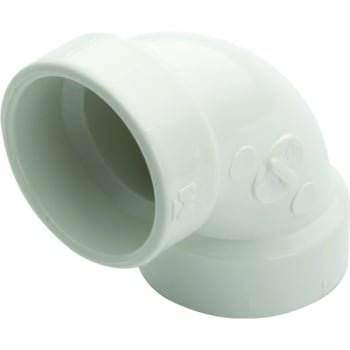 Image for Mueller Streamline PVC DWV Schedule 40 1/4 Bend Elbow 2" from HD Supply