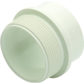 Image for Mueller Streamline PVC DWV Schedule 40 Male Fitting Adapter 2" from HD Supply