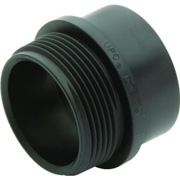 Image for Mueller Streamline ABS DWV Schedule 40 Male Fitting Adapter 1-1/2" from HD Supply