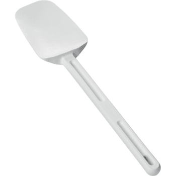 Rubbermaid 1934 White Spoon-Shaped Spatula (36-Pack)