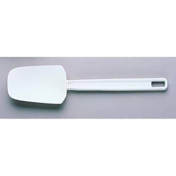 Rubbermaid 1938 White Spoon-Shaped Spatula (36-Pack)