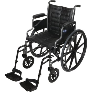 Image for Invacare Tracer EX2 Wheelchair 20"x16" Desk Length Swing Away Footrests Aluminum from HD Supply