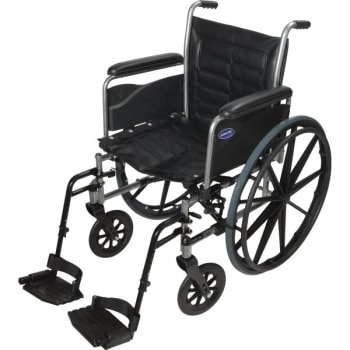Image for Invacare Tracer Iv Standard Wheelchair 22"x18" Full Length Swing Away Footrests Composi from HD Supply