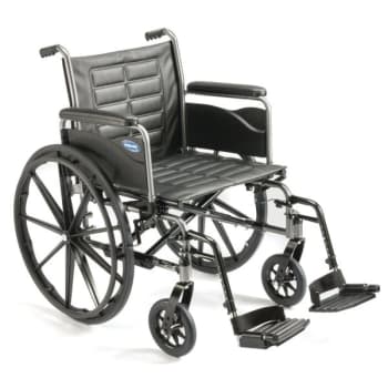 Invacare Tracer Iv Standard Wheelchair 20"x18" Full Length Swing Away Footrests Composi