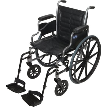 Image for Invacare Tracer Iv Standard Wheelchair 22"x18" Desk Length Swing Away Footrests Composi from HD Supply