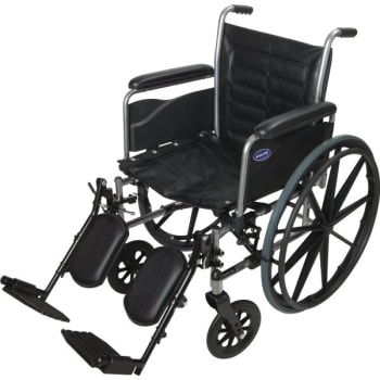 Image for Invacare Tracer Iv Standard Wheelchair 20"x18" Full Length Elevating Legrest- Composite from HD Supply