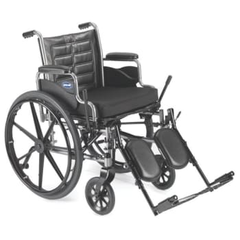 Invacare Tracer Ex2 Standard Wheelchair 16"x16" Desk Length Footrests Composite