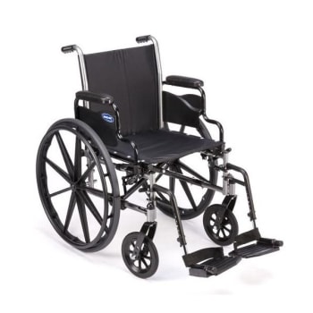 Image for Invacare Sx5 Standard Wheelchair 18"x16" Desk Length Swing Away Footrests Composite from HD Supply