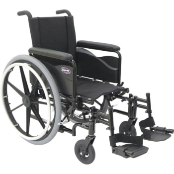Image for Invacare 9000XT Super Hemi Wheelchair 18"x18" Full Length Swing Away Footrests Composit from HD Supply