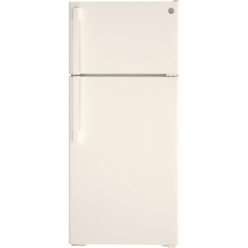 Image for GE®16.6 Cubic Feet Top Mount Refrigerator,  ENERGY STAR®, Bisque, Optional Icemaker 501233 from HD Supply