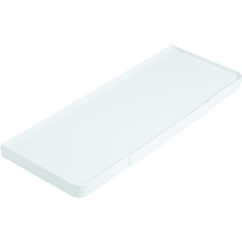 Image for Fit-All Toilet Tank Lid, Plastic, 7-7/8w X 21-3/16"l, White from HD Supply