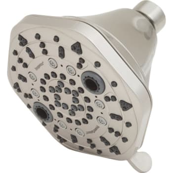 Image for Oxygenics Brushed Nickel Powerselect 7-Function Showerhead 1.75 Gpm from HD Supply