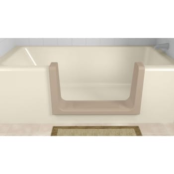 Image for Cleancut Ultra-Low Step-In Kit Converts Deep Bathtub To Step-In Shower Beige from HD Supply