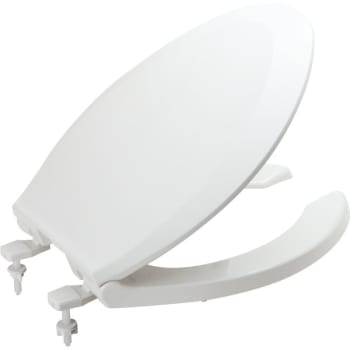 Image for Seasons® Plastic Open Front Elongated Toilet Seat Standard-Duty from HD Supply